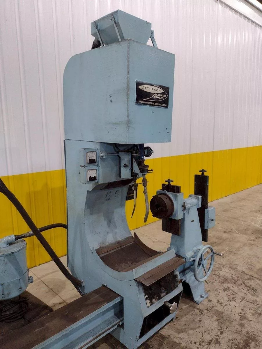 Peterson #996, Welding Positioner, 8" Chuck, 24" Swing, 60" Centers, Hobart 250 Amp Welder - Image 4