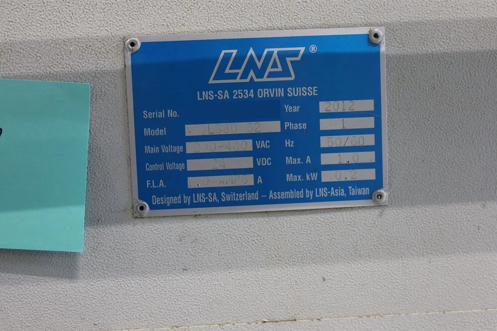 LNS #QLS80-S2, Bar Feeder, 2012 - Image 3