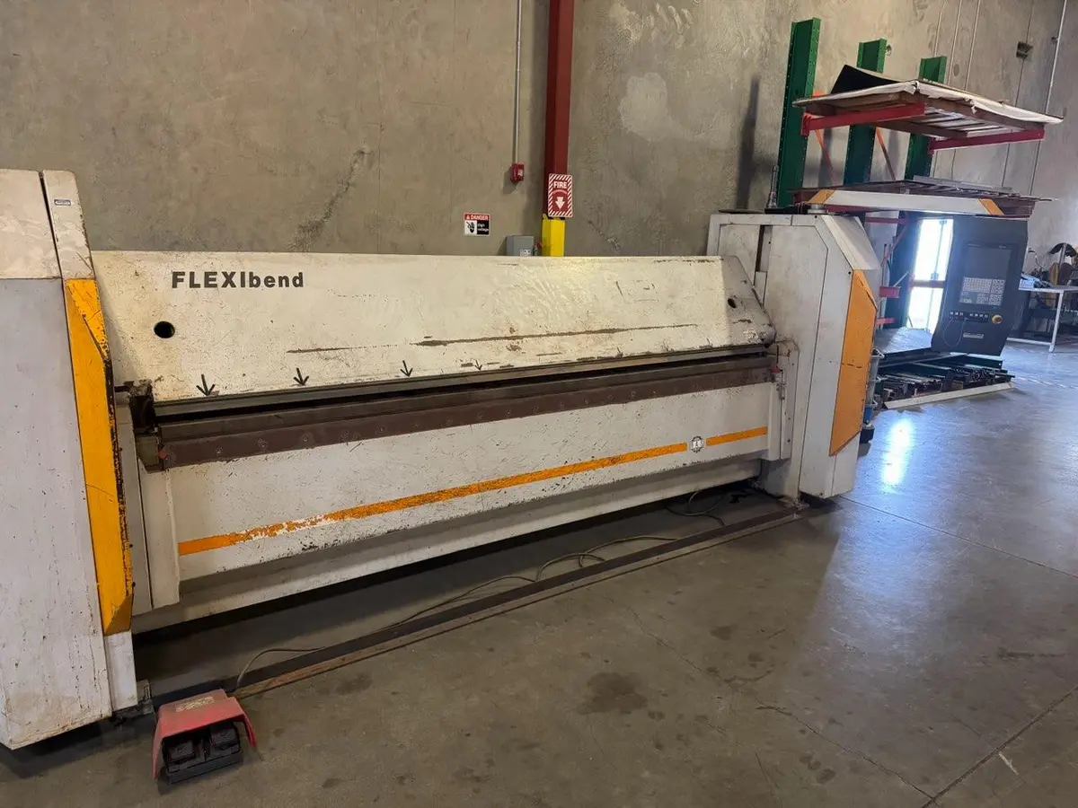 125.9" RAS #Flexibend-73.30, Folding Machine, 11 GA, System 6000 Control, 2003 - Image 1