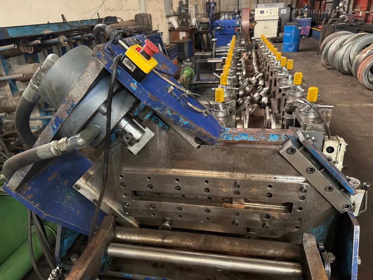 Union #Cl160-J, C-Purlin Roll Former, .6mm-1.9mm Thickness Range, 14-18 Meters/Min, 2005 - Image 4