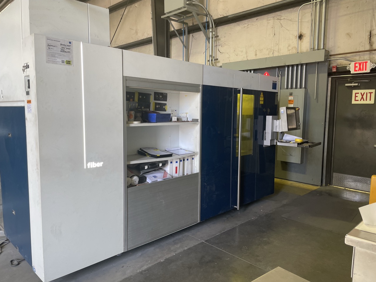 Trumpf #Trulaser-3040, CNC Fiber Laser, 3,000 Watt, 5' x12' Table, 2016 - Image 8