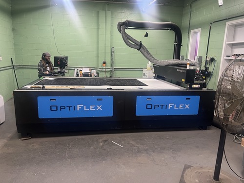 Kern #Optiflex-OPF60120, Co2 Laser Cutting & Engraving System, 5' x10' Table, LightWAVE KT500, 500 watt, 2023 - Image 1