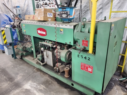2.5" Welex 2.5 RHNV Extruder, Air-cooled Barrel, 24:1, SCR Control, 9.38:1, 1992 - Image 5