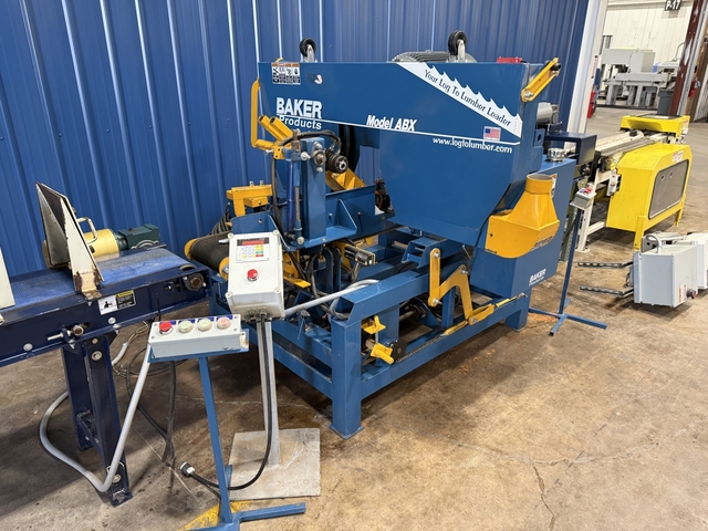 Baker #BBR-O-ABX, 12" Resaw, Single Head Horizontal, 95 FPM - Image 8