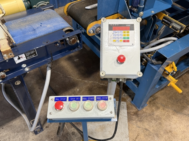 Baker #BBR-O-ABX, 12" Resaw, Single Head Horizontal, 95 FPM - Image 9