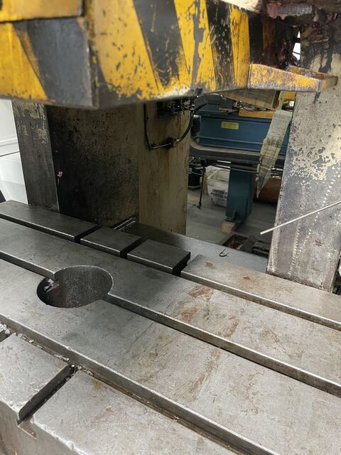 110 Ton, Aida #NC1-11(1), Gap Frame Press, 70 SPM, 4.33" stroke, air cooled & brakes, 3.54" adj., 12.6" Shut - Image 2