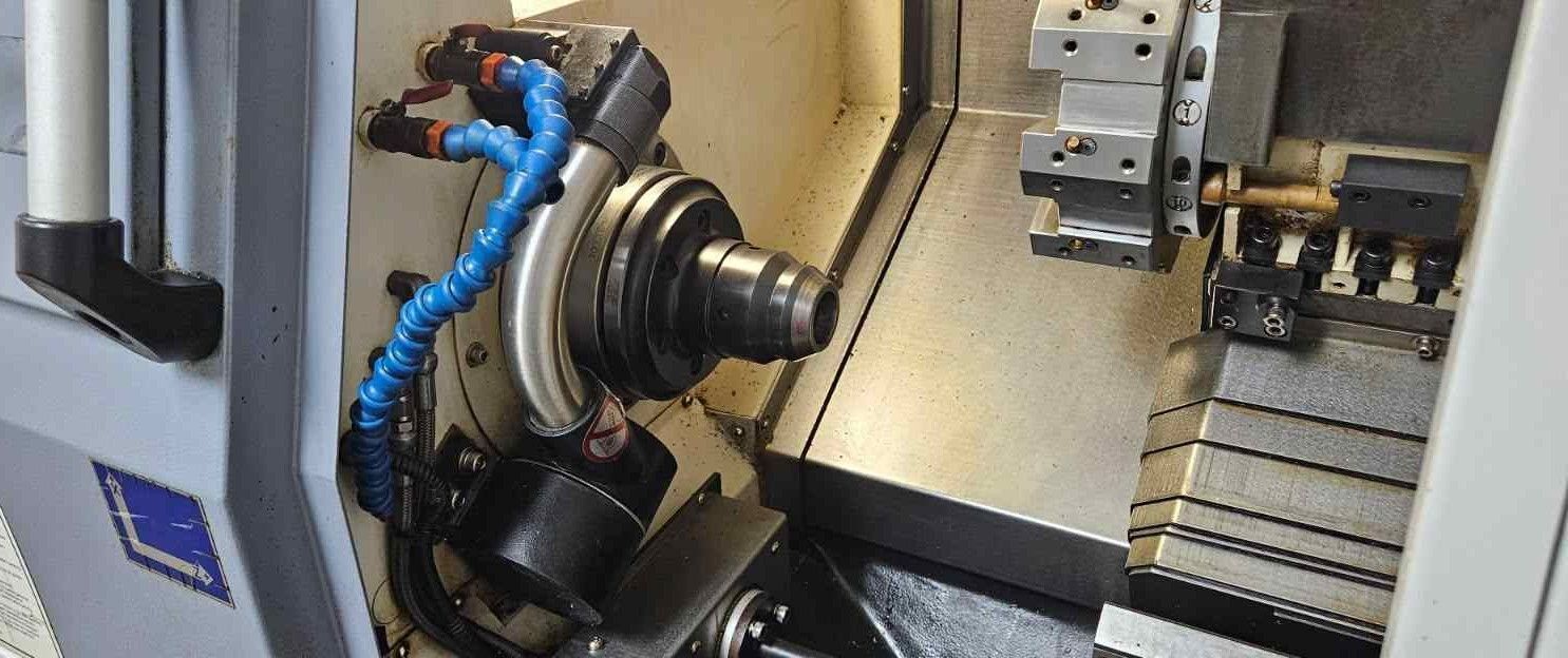 Akira Seiki Performa #SL-20, CNC Lathes, 17.7" swing, 11.4" diameter x 13" L max, 6" chuck, 6000 RPM, 1.8" - Image 4