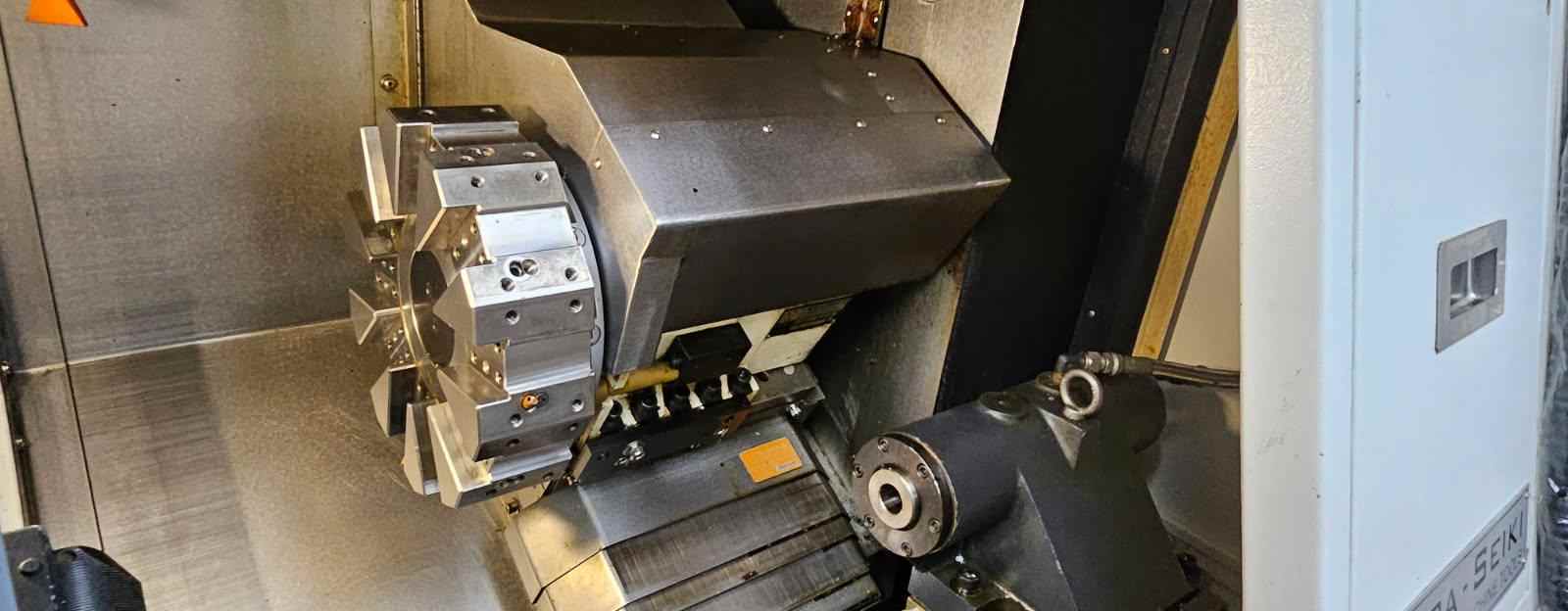 Akira Seiki Performa #SL-20, CNC Lathes, 17.7" swing, 11.4" diameter x 13" L max, 6" chuck, 6000 RPM, 1.8" - Image 7