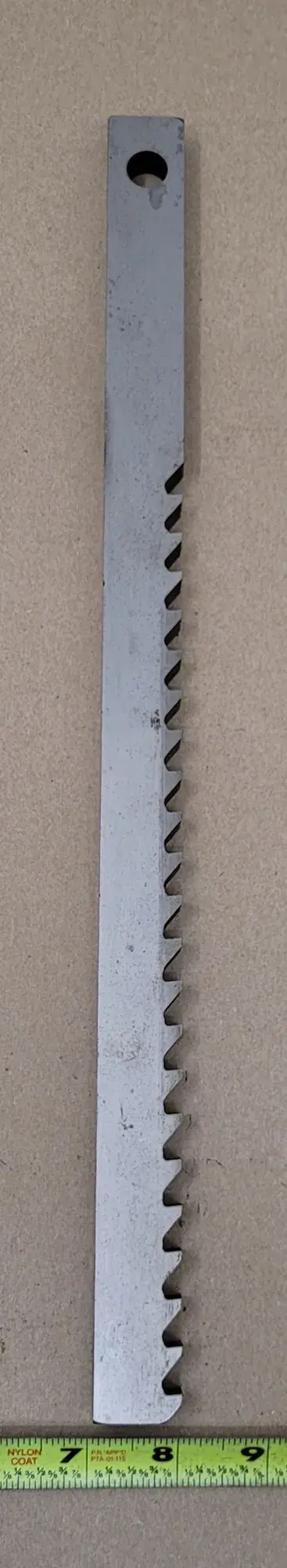 1/2" Hansford Davis #D-4012, Keyseater Broach, 1" Height, 1/2" Pitch, 16" Length - Image 3