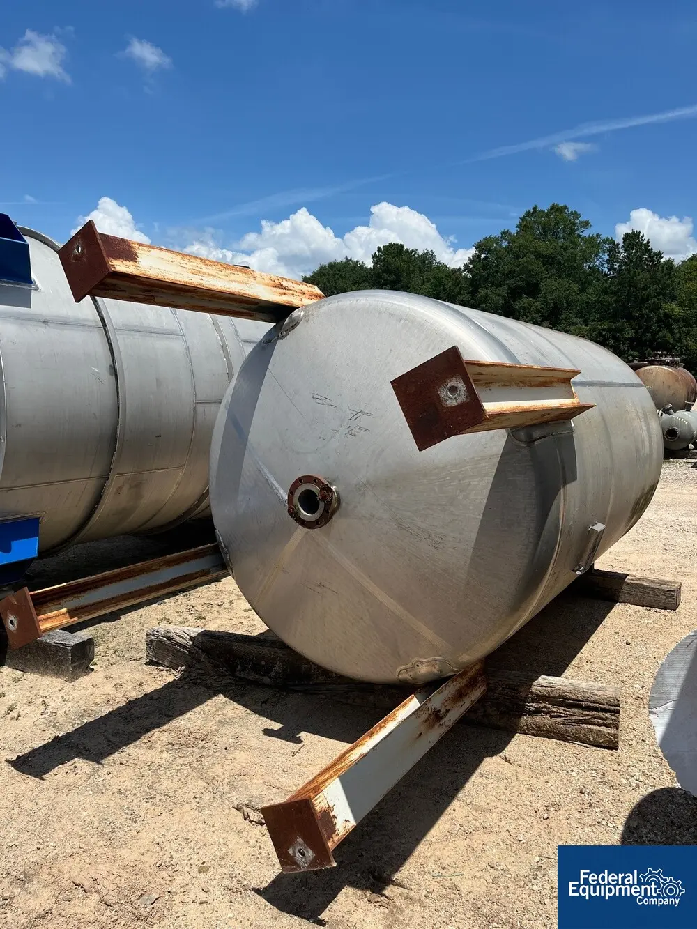 2169 gallon Crown Iron Works, 304 Stainless Steel Tank (4 available) - Image 5