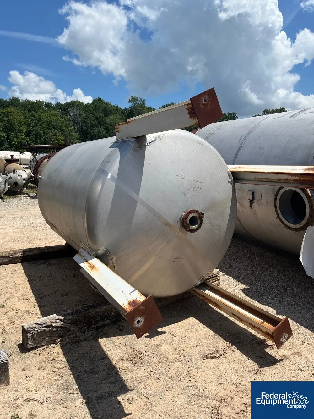 2169 gallon Crown Iron Works, 304 Stainless Steel Tank (4 available) - Image 6
