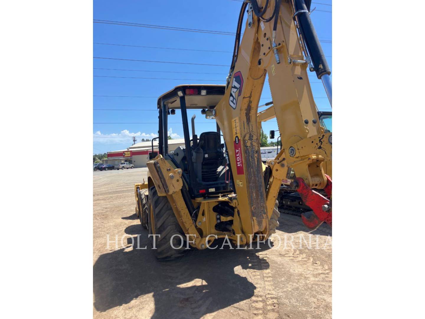 Cat 420, Backhoe Loader, 1454 hours, S/N: H8T02751, 2022 - Image 4