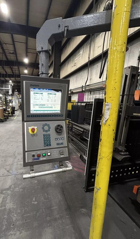132 Ton, Ermak #CNCAP8X132, CNC hydraulic press brake with 4-Axis CNC back gauge, 8' overall, 82" between - Image 3