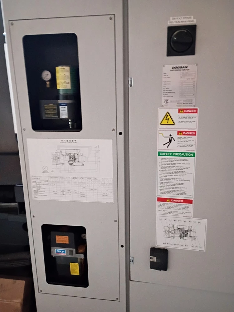 Daewoo Doosan #NHP-4000, horizontal machining center, 15.7" x 15.75" pallet, 22" X, 25.2" Y, 26" Z, 15000 - Image 8