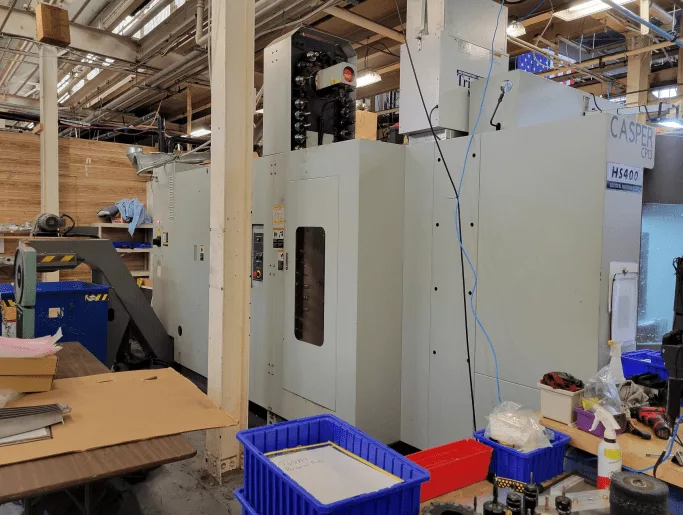 Hyundai Wia #HS400, horizontal machining center, 15.8" x 15.8" pallet, 24.4" X, 22" Y, 25.6" Z, 15,000 RPM - Image 10