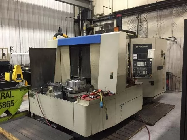 Hitachi-Seiki #HG-500II, 19.7" x 19.7" pallet, 30" X, 27.5" Y, 25.5" Z, 6,000 RPM, 40 automatic tool changer - Image 1