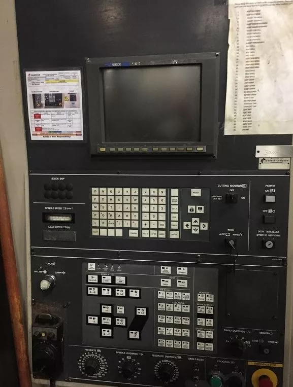Hitachi-Seiki #HG-500II, 19.7" x 19.7" pallet, 30" X, 27.5" Y, 25.5" Z, 6,000 RPM, 40 automatic tool changer - Image 2