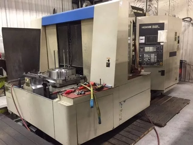 Hitachi-Seiki #HG-500II, 19.7" x 19.7" pallet, 30" X, 27.5" Y, 25.5" Z, 6,000 RPM, 40 automatic tool changer - Image 3