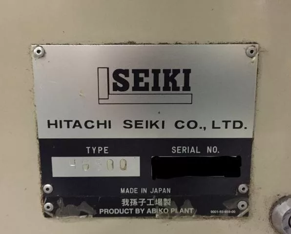 Hitachi-Seiki #HG-500II, 19.7" x 19.7" pallet, 30" X, 27.5" Y, 25.5" Z, 6,000 RPM, 40 automatic tool changer - Image 6