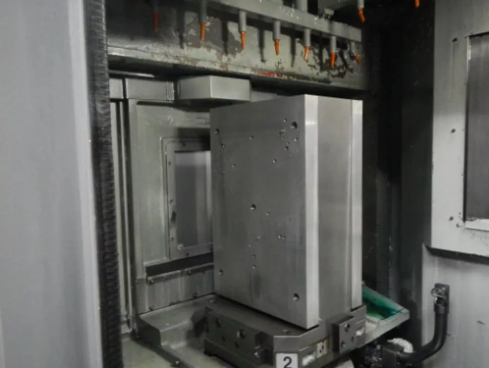 Hyundai Kia #HS-400i, horizontal machining center, 15.7" x 15.74" pallet, 24.4" X, 22" Y, 25.6" Z, 12000 RPM - Image 4