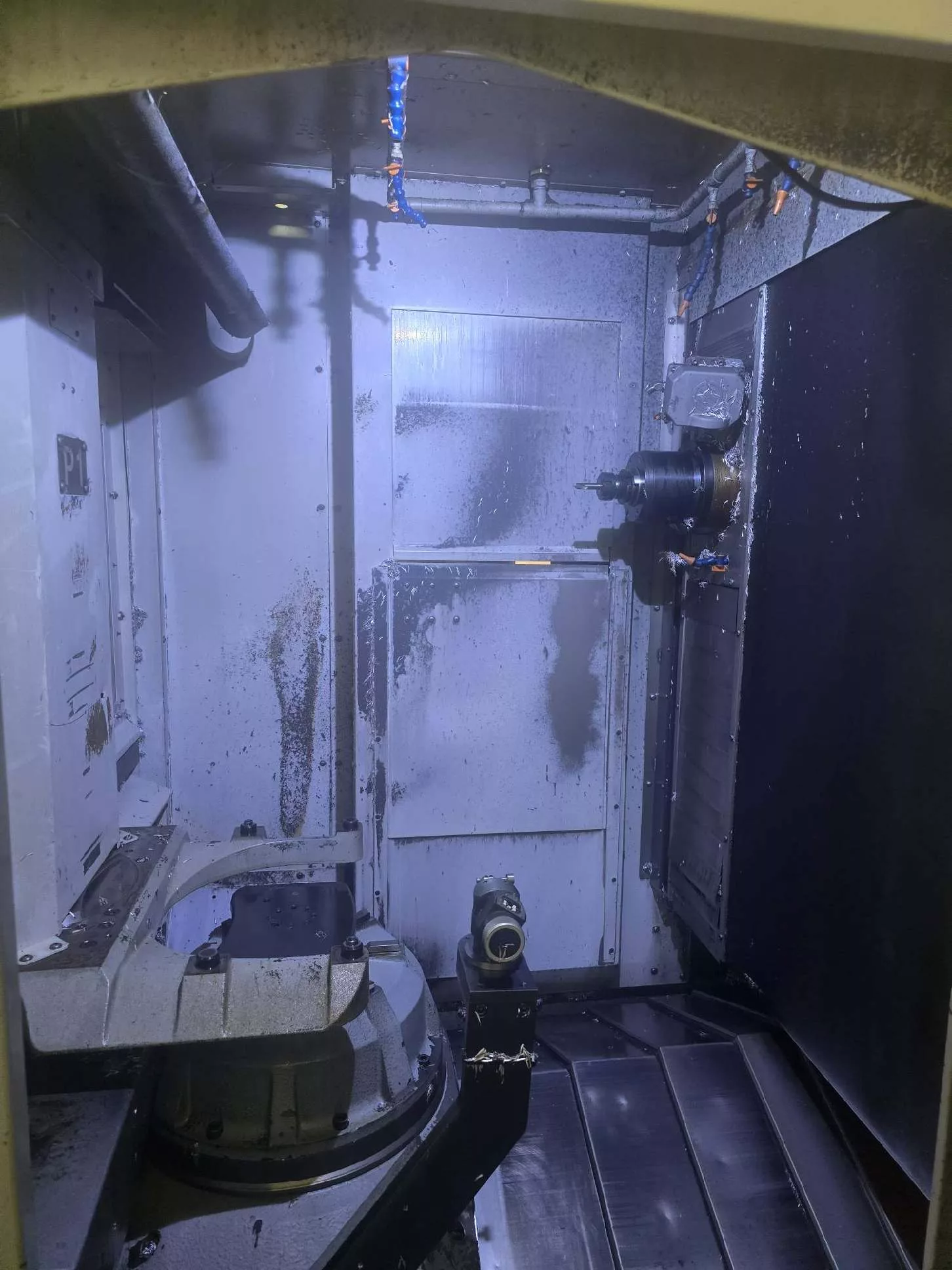 Haas #EC-400PP, horizontal machining center, 15.7" x 15.75" pallet, 20" X, 20" Y, 20" Z, 12000 RPM, 70 - Image 3