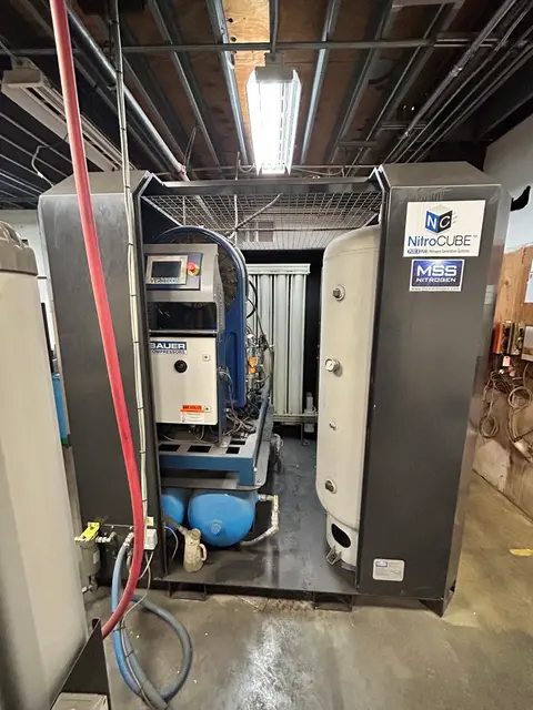 MSS #Nitrocube-5, nitrogen generator, 42,375 SCF/Day, 99.9975% purity, 4,350 PSI outlet, 2020 - Image 4