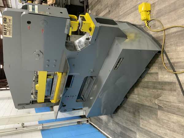 6" x 6" x 1/2" Scotchman #9012, hydraulic ironworker, 90 ton, 7-1/2" throat, 7.5 HP, 37 SPM, 1988 - Image 9