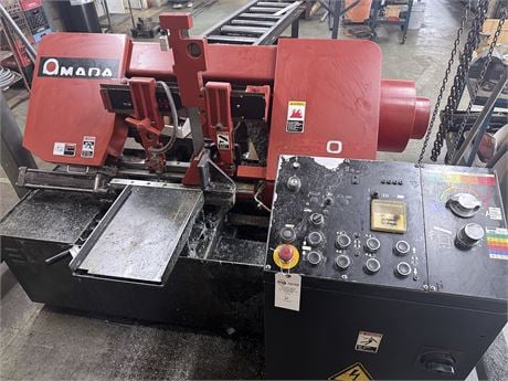 Amada #HA250-W, horizontal bandsaw, 2000 - Image 1