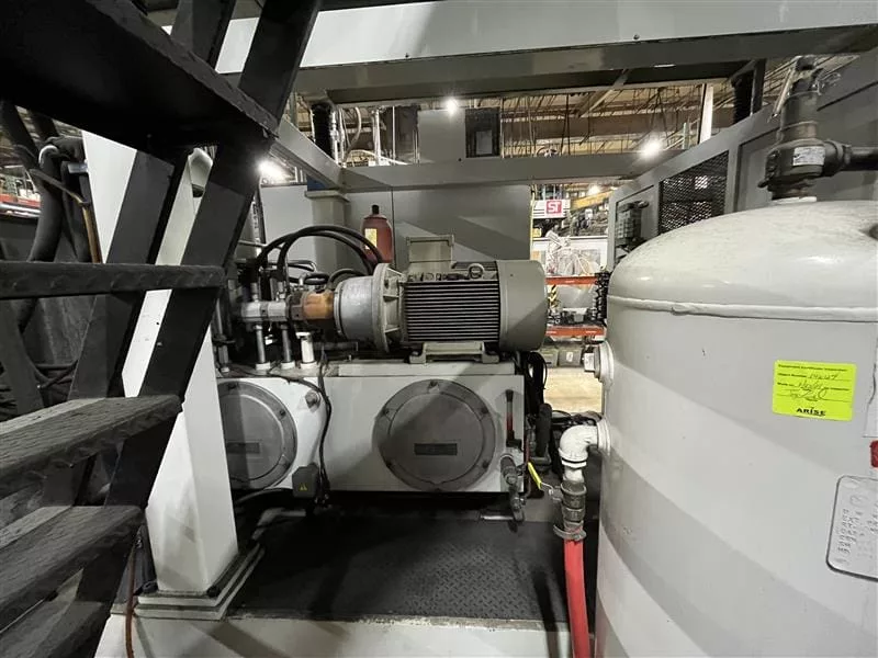 ST #TA150-ASPI, All Electric 3-D Suction Blow Molder, 22 Ton, 27.5" X 31.4" platen, 3.5 Lbs. shot, 2011 - Image 6