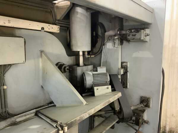 1/2" x 10' Atlantic #HDS10X1/2, hydraulic squaring shear, 18" hydraulic hold downs, 39" back gauge, 30 HP - Image 6