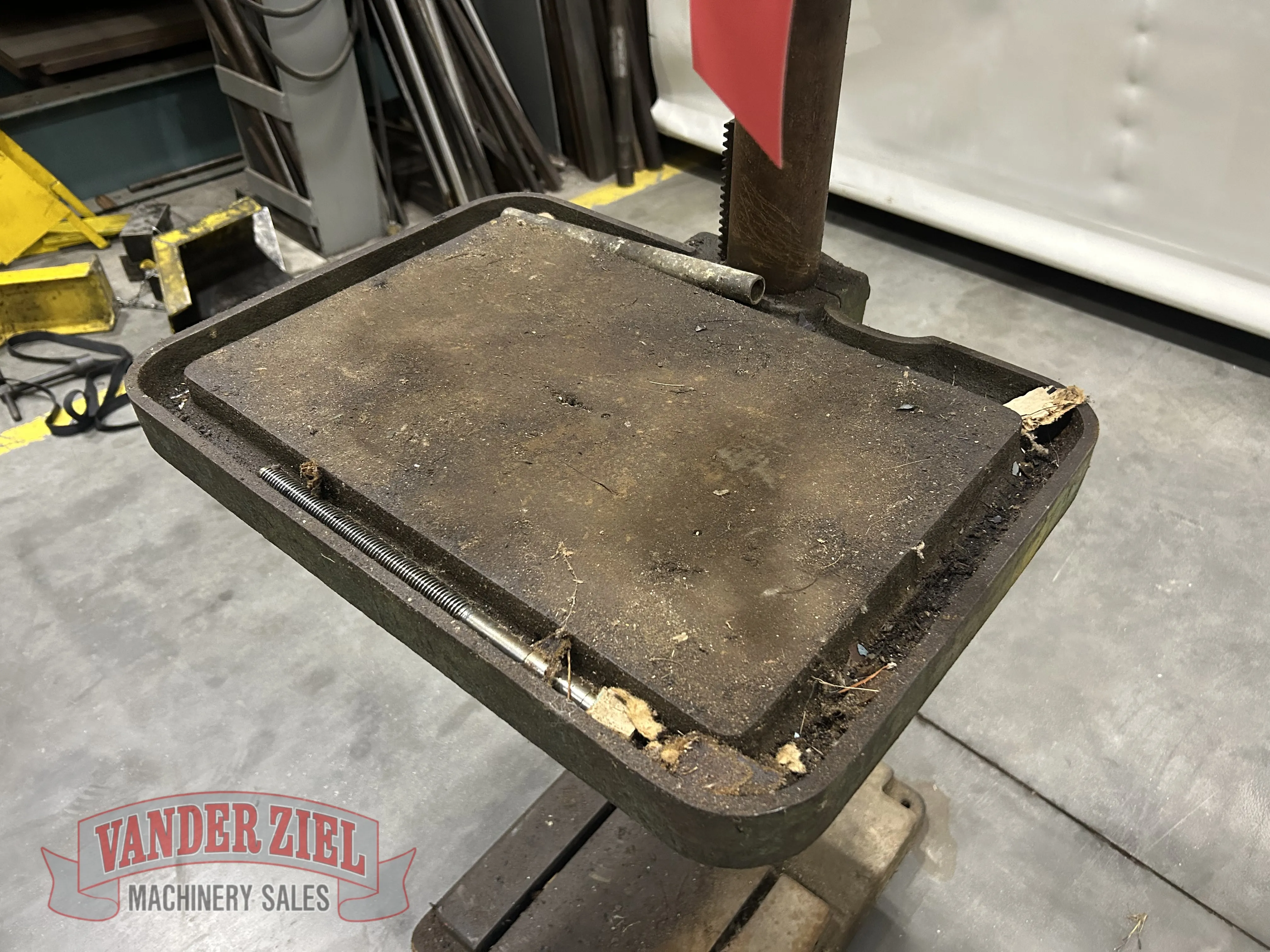 Delta Rockwell #15-655, Floor Drill Press, cast iron head/table/base - Image 7