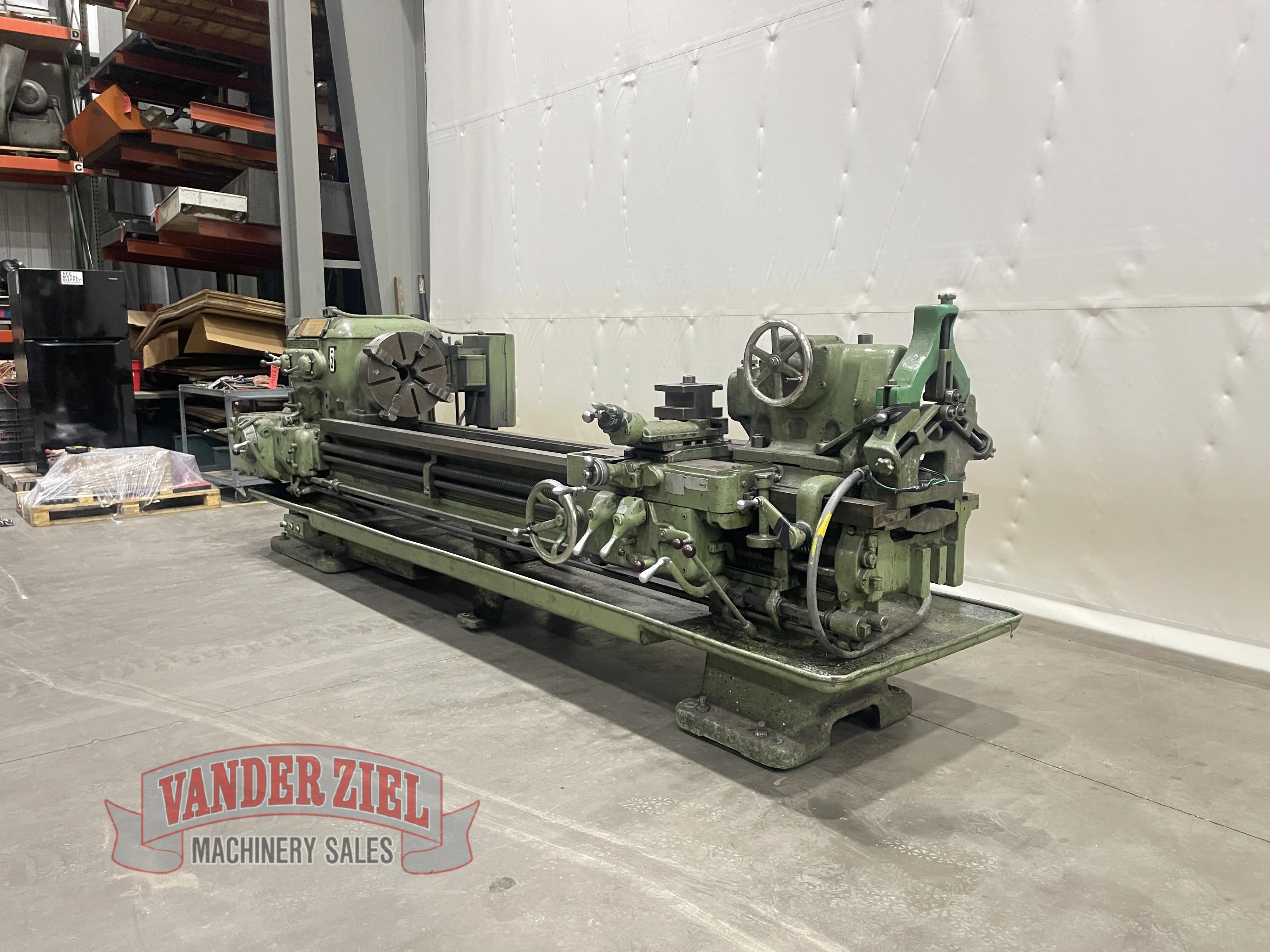 24" x 105" Lodge & Shipley, Engine Lathe, 18" 3-jaw chuck, 9-500 RPM - Image 4