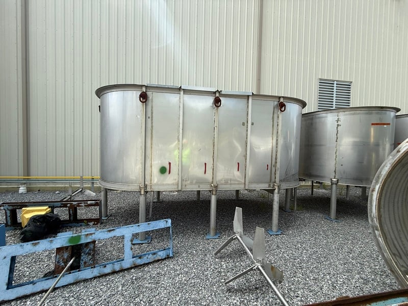 Stainless Steel Tank, (3 available) - Image 1
