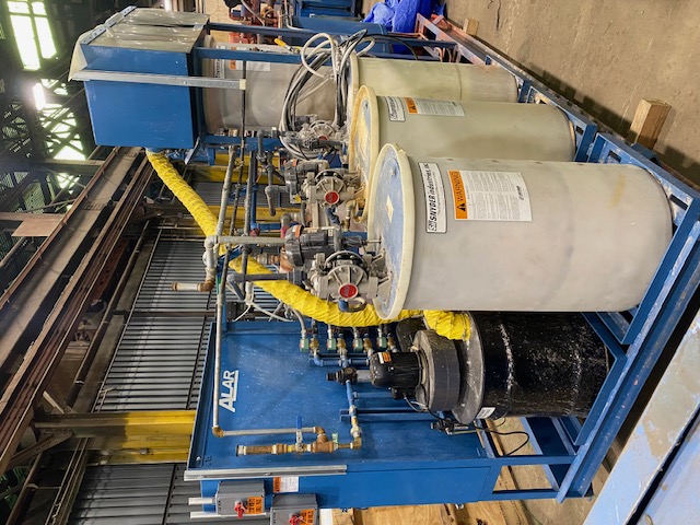 Alar #Flex-O-Star-200, Batch Dewatering Filter System, 3.1 sq.ft. filter area, 12" diameter x 12" face filter - Image 4