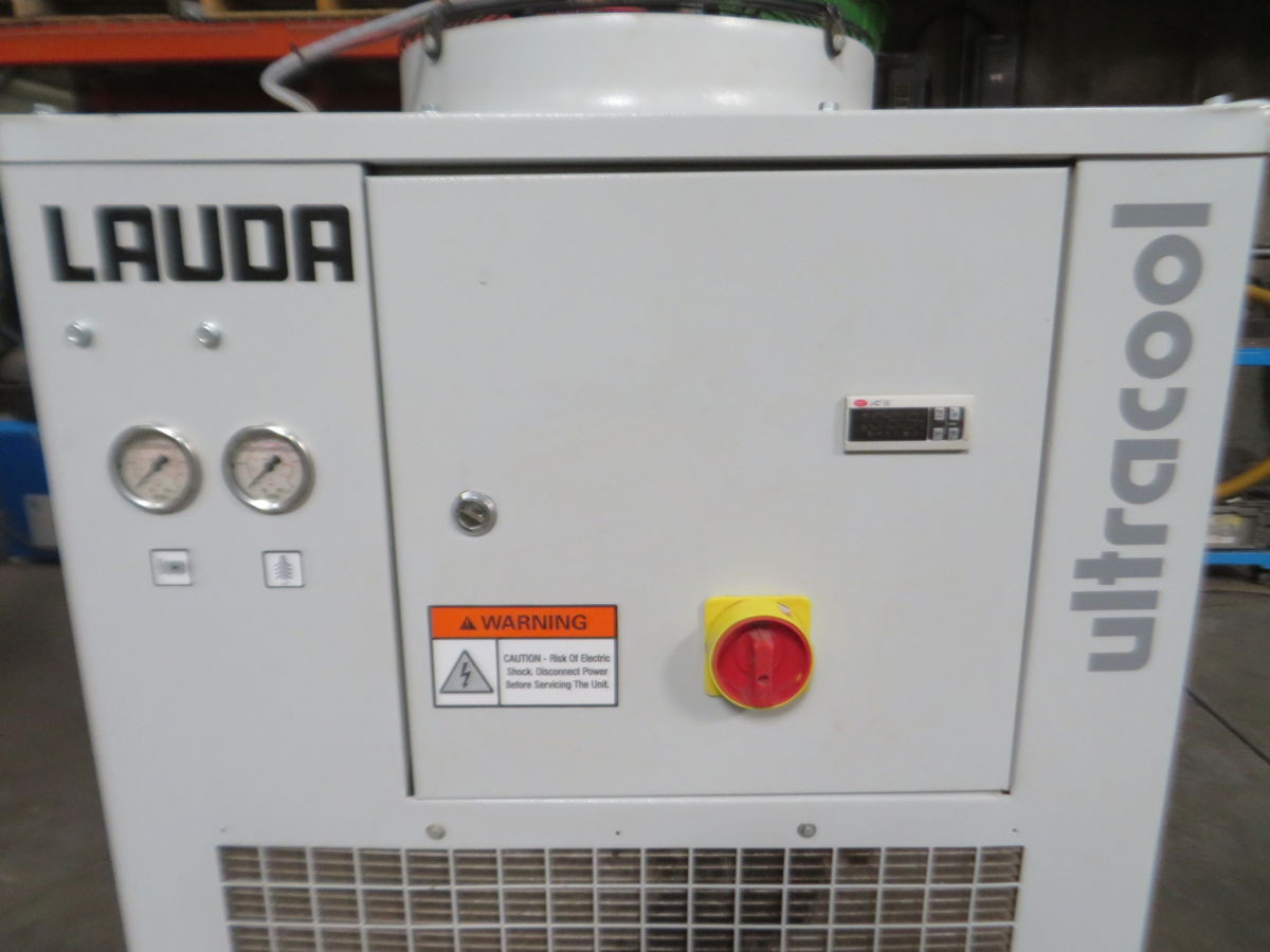 Lauda #UC-0240SP, Chiller, R407C, -15 to 30 C Temp, 80 L/min Flow, 21.1 GPM, 24 KW, 480 V., 3PH, AS IS - Image 7