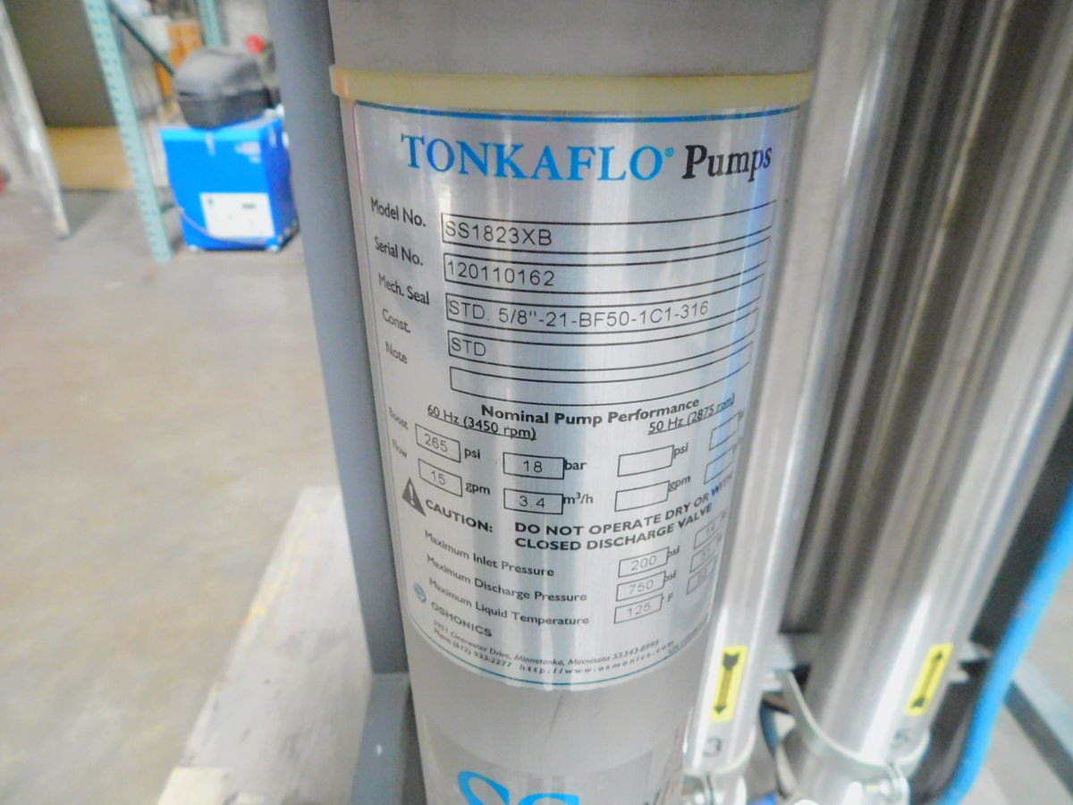 Osmonics #E4-10800-DLX, Reverse Osmosis System, 480 V., 3PH, 10800 GPD Capacity - Image 5