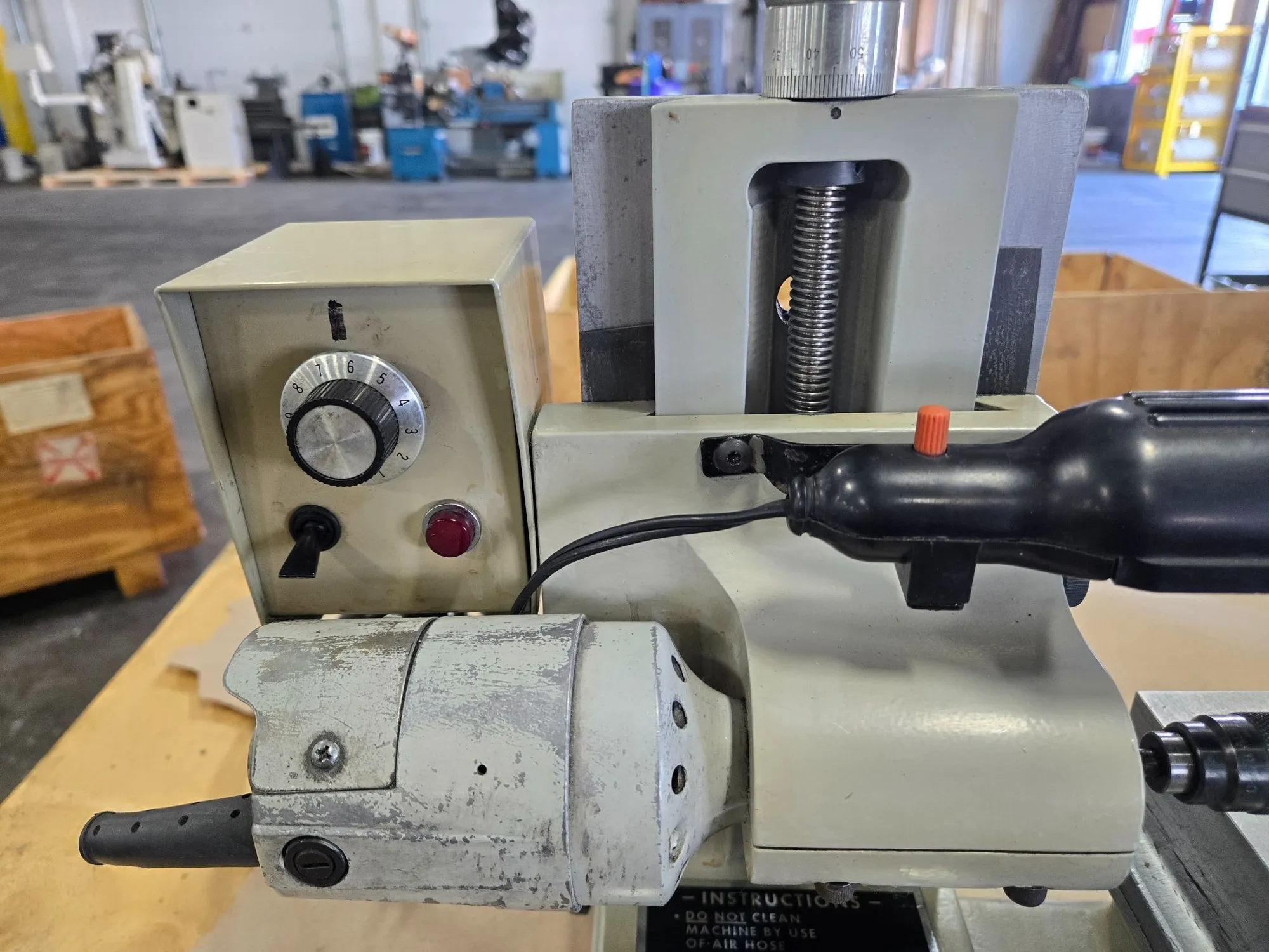 Westhoff #WM-100-1, Horizontal Electrode Drilling Machine, 110 V., Variable Speed Control - Image 1