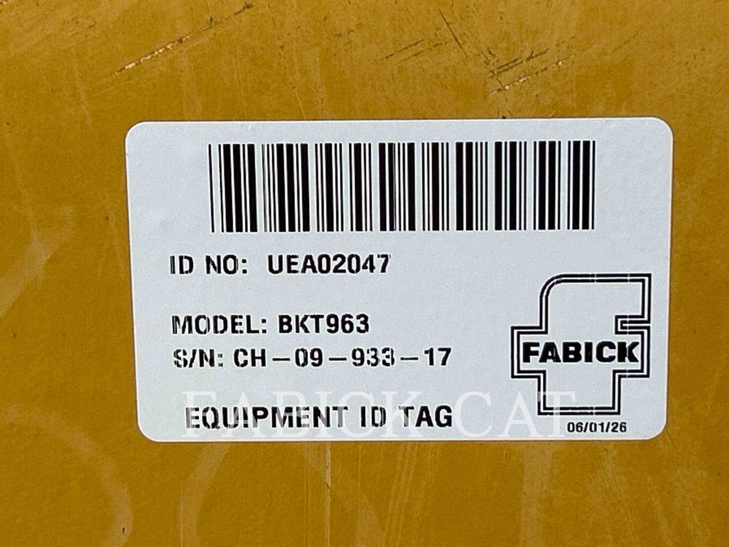 Caterpillar BKT963, Bucket, S/N: CH-09-933-17, - Image 6