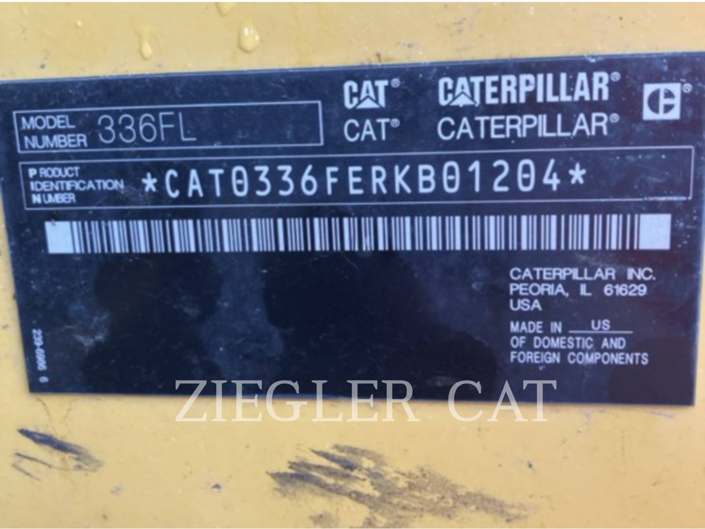 Caterpillar 336FL, Excavator, 12224 hours, S/N: RKB01204, 2015 - Image 5