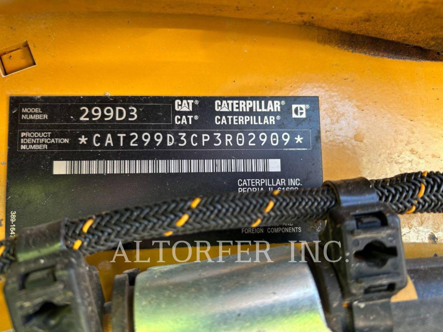 Cat 299D3, Skid Steer Loader, 604 hours, S/N: P3R02909, 2024 - Image 6
