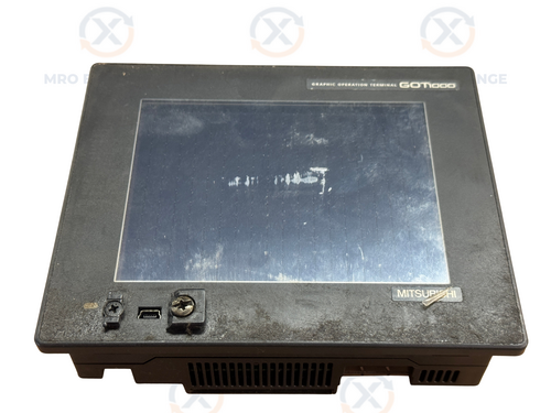 Mitsubishi GT1155-QSBD Graphic Operation Terminal HMI 24 VDC Untested Surplus 1773 - Image 1