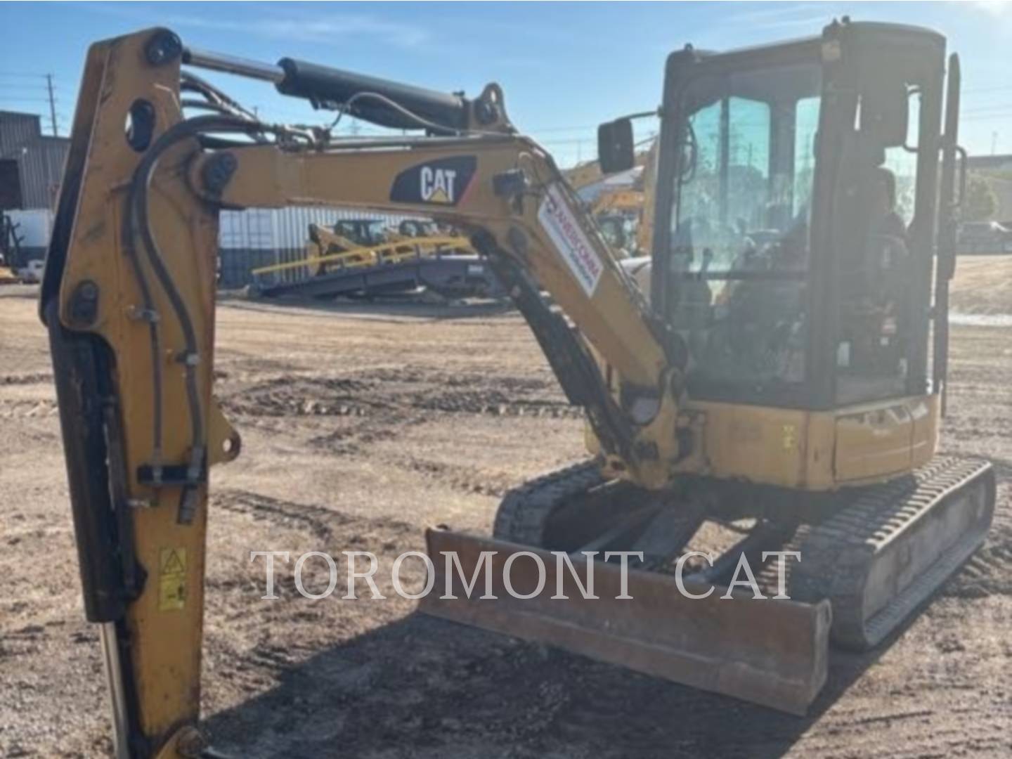 Cat 303.5E2, Mini Excavator, 4870 hours, S/N: JWY04217, 2018 - Image 1