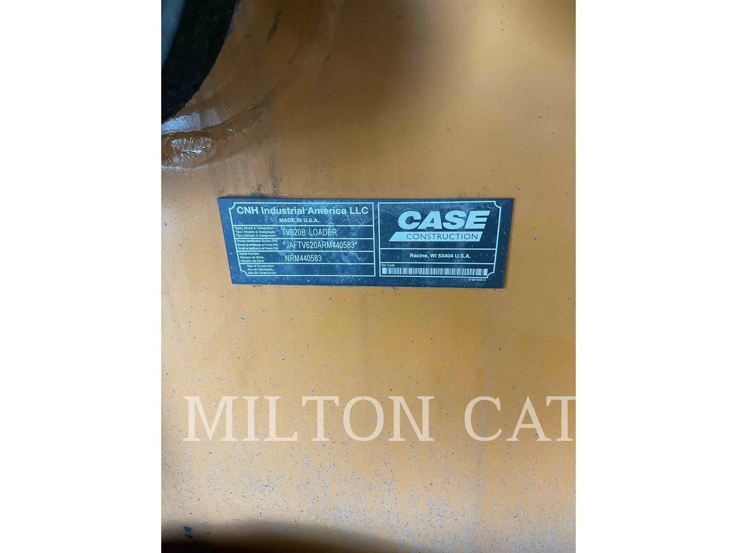 Case TV620B, Skid Steer Loader, 657 hours, S/N: NRM440583, 2024 - Image 6