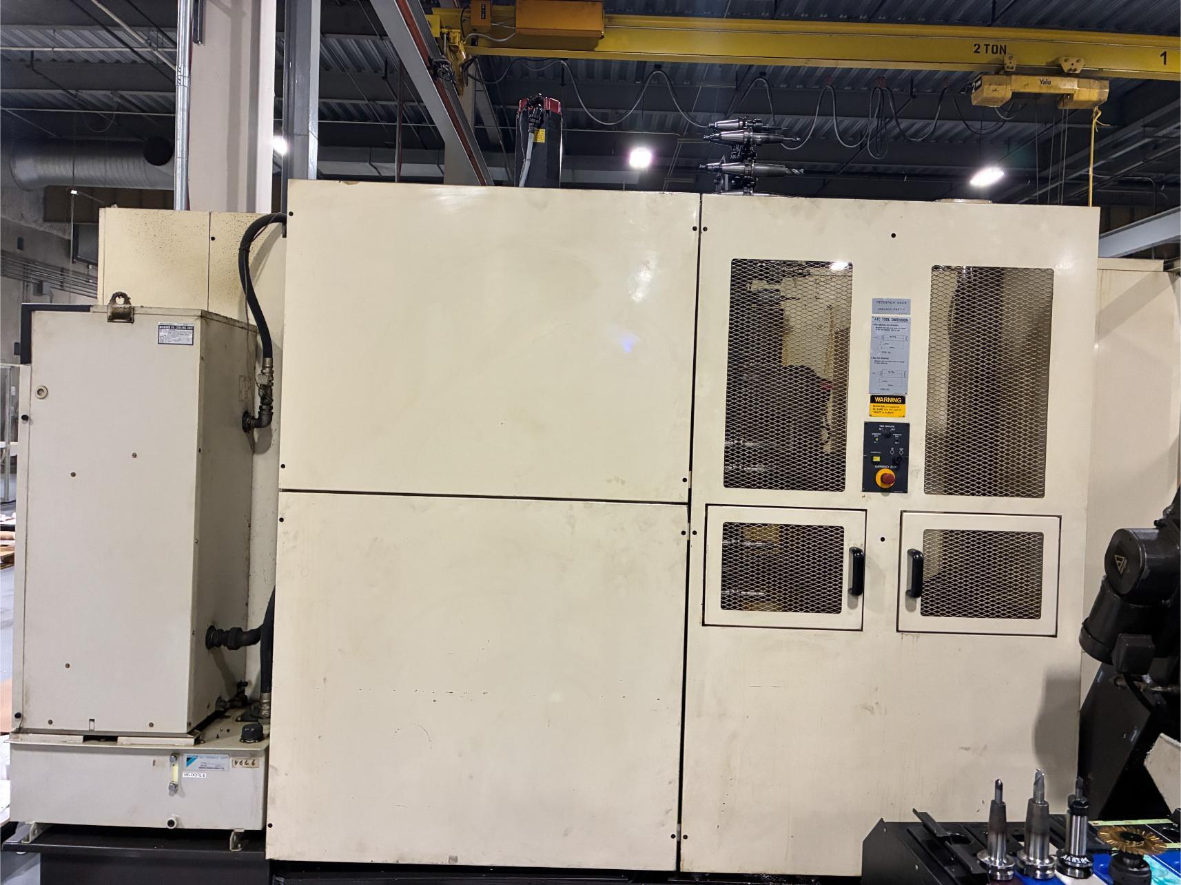 Yasda #H30i, CNC horizontal machining center, 60 automatic tool changer, 25.6" X, 22.1" Y, 22.1" Z, 12000 - Image 6