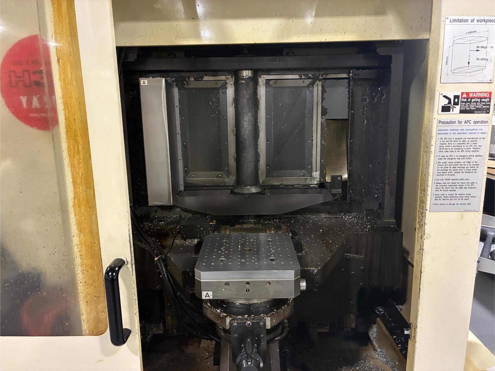 Yasda #H30i, CNC horizontal machining center, 60 automatic tool changer, 25.6" X, 22.1" Y, 22.1" Z, 12000 - Image 7