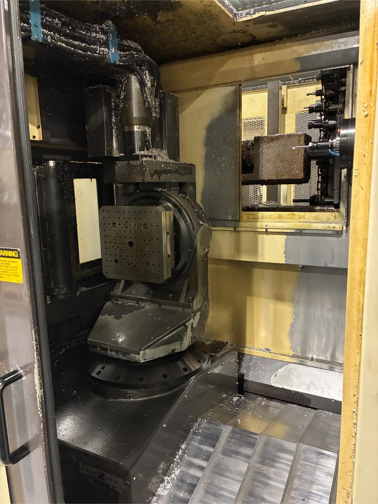Yasda #H30i, CNC horizontal machining center, 60 automatic tool changer, 25.6" X, 22.1" Y, 22.1" Z, 12000 - Image 8