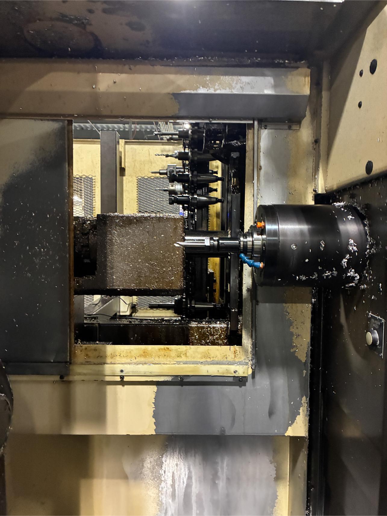 Yasda #H30i, CNC horizontal machining center, 60 automatic tool changer, 25.6" X, 22.1" Y, 22.1" Z, 12000 - Image 9