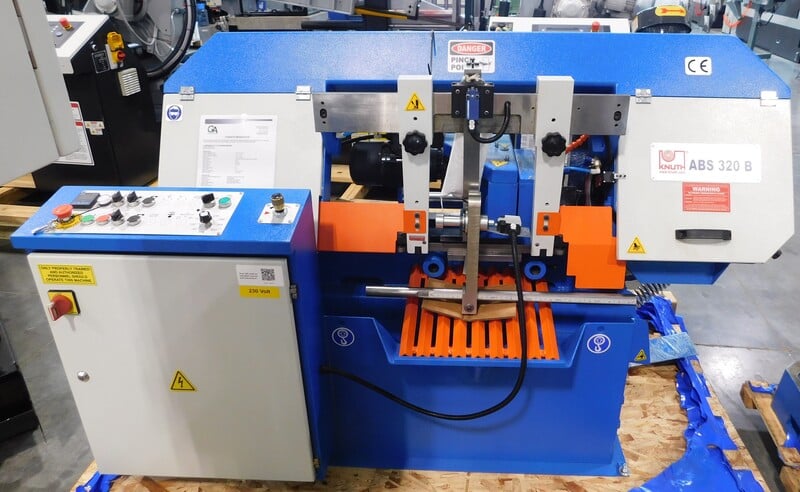 11" x 12" Knuth #ABS-320-B, horizontal band saw, 144" x 0.35" x 1" blade, 3 HP - Image 1