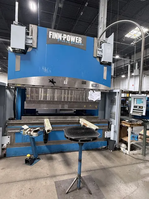 300 Ton, Finn-Power, 14' overall, 144" between housing, 11.8" stroke, 16" throat, 24" open, hydraulic tool - Image 6