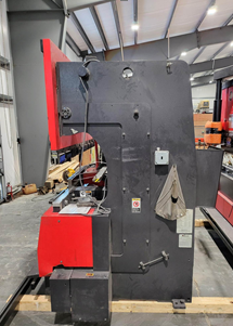80 Ton, Amada #FBD-8020NT, press brake, 6.6'OA, 66.9" between housing, 5.91" stroke, 15.75" throat, 2008 - Image 2